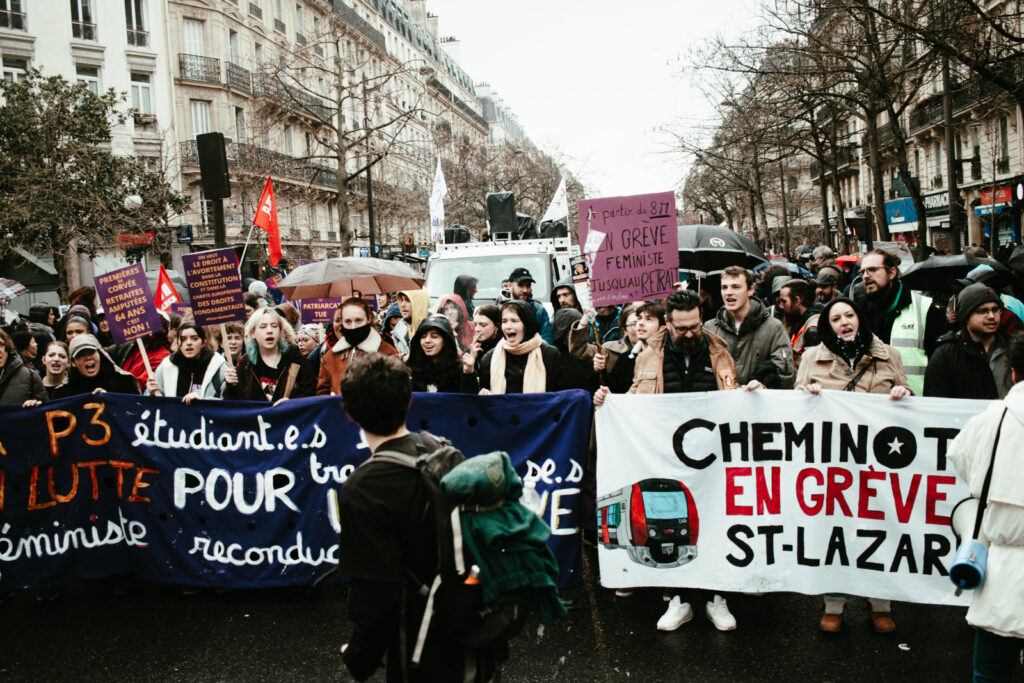 Manifestation du 8 mars 2023 à Paris